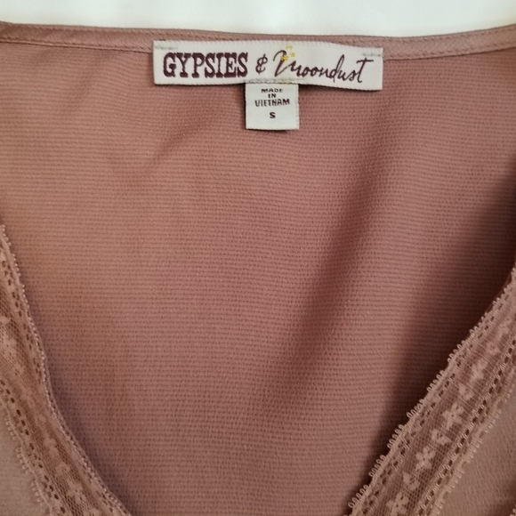 Gypsies & Moondust Boho Lace Blouse - Picture 5 of 7